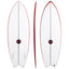 Red Baron 5'6" x 21" X  2 1/2" - 32.90L, Swallow, 2x  Futures Fin Boxes, PU - ID:945580